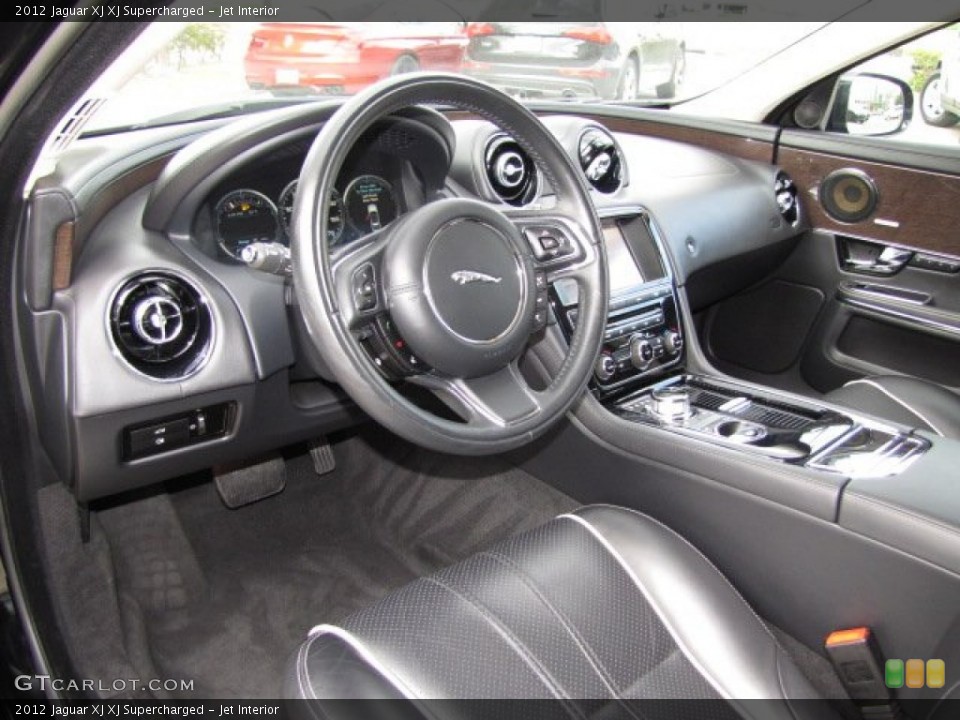 Jet Interior Prime Interior for the 2012 Jaguar XJ XJ Supercharged #90778002