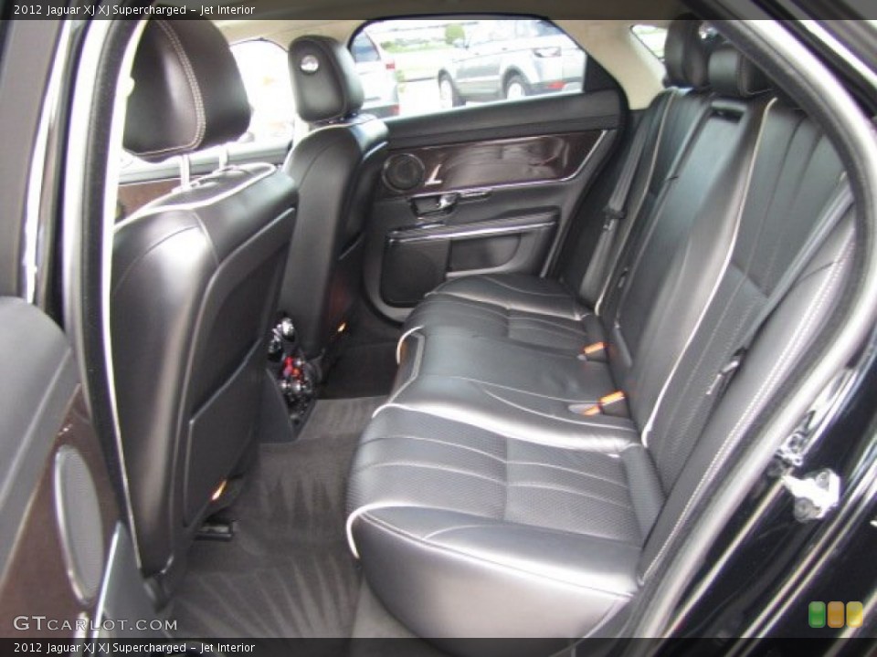 Jet Interior Rear Seat for the 2012 Jaguar XJ XJ Supercharged #90778249
