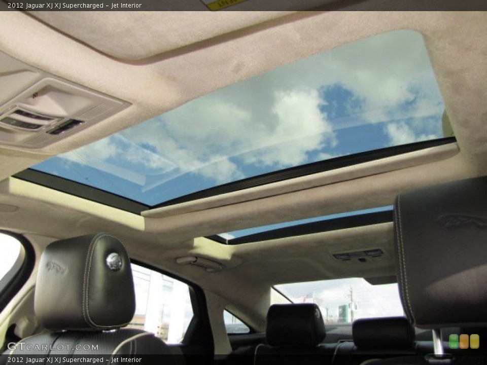 Jet Interior Sunroof for the 2012 Jaguar XJ XJ Supercharged #90778601