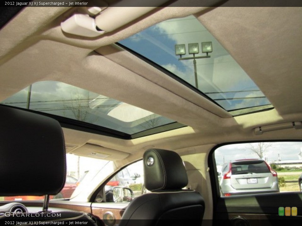 Jet Interior Sunroof for the 2012 Jaguar XJ XJ Supercharged #90778614