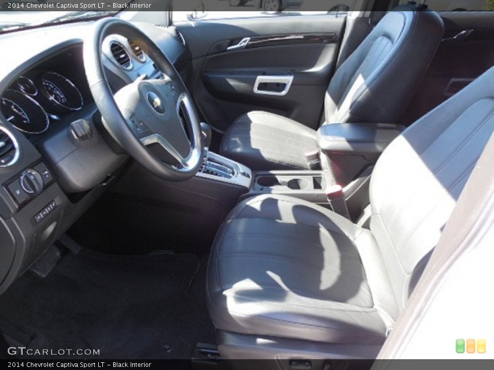 Black Interior Front Seat for the 2014 Chevrolet Captiva Sport LT #90779580