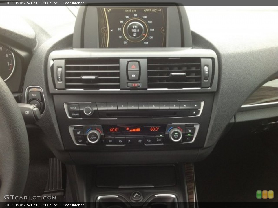 Black Interior Controls for the 2014 BMW 2 Series 228i Coupe #90779607