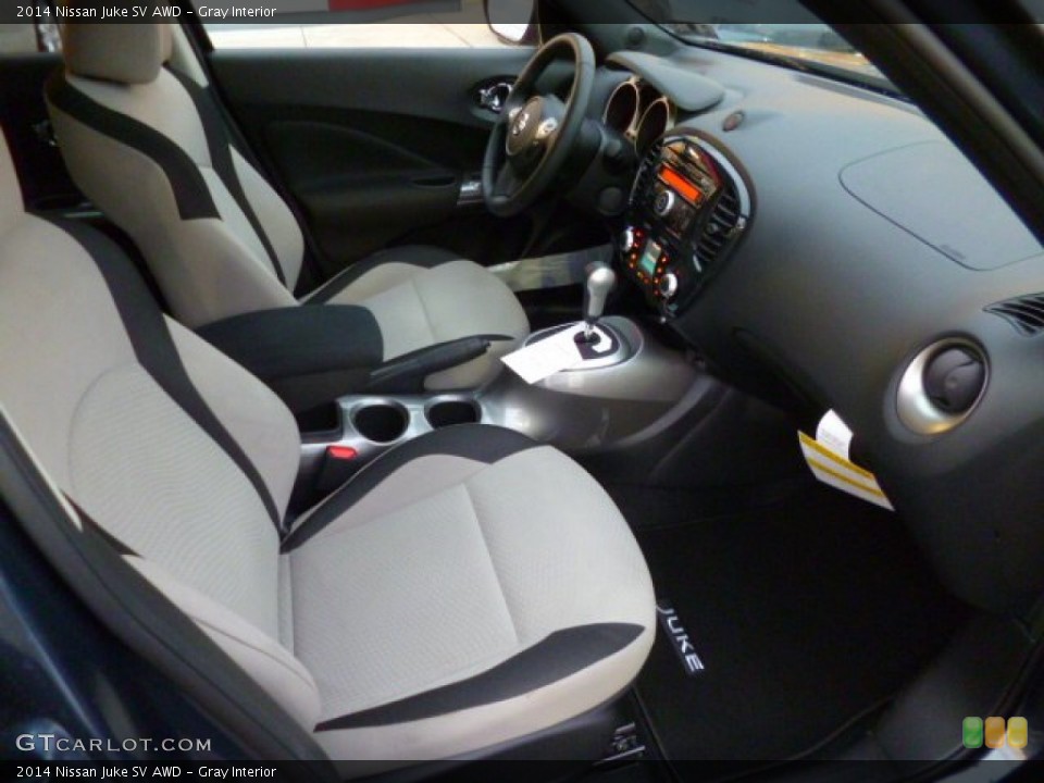 Gray Interior Front Seat for the 2014 Nissan Juke SV AWD #90784678