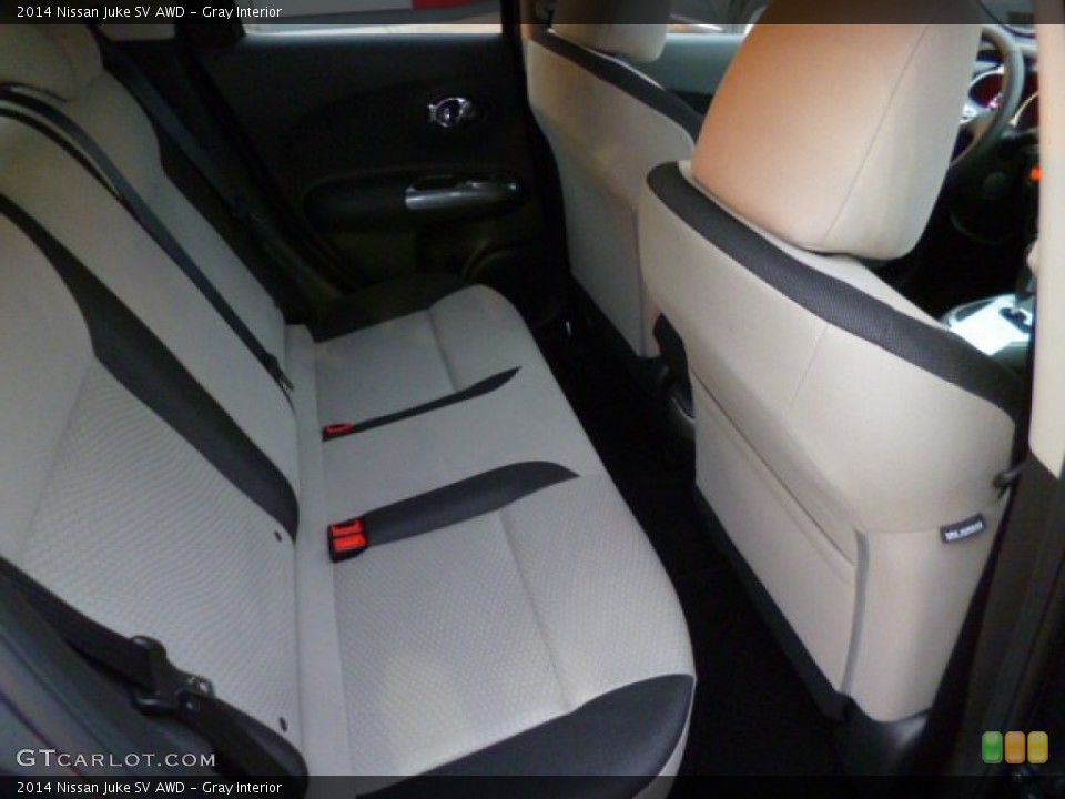 Gray Interior Rear Seat for the 2014 Nissan Juke SV AWD #90784701
