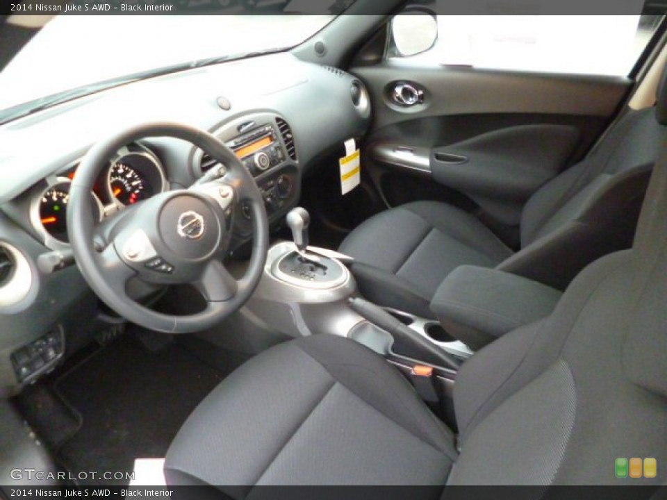 Black Interior Prime Interior for the 2014 Nissan Juke S AWD #90785175