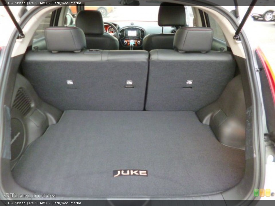 Black/Red Interior Trunk for the 2014 Nissan Juke SL AWD #90785883