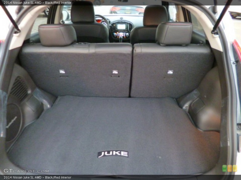 Black/Red Interior Trunk for the 2014 Nissan Juke SL AWD #90786099
