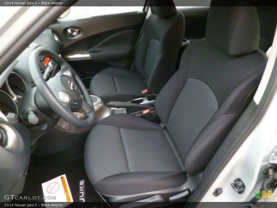 Black Interior Front Seat for the 2014 Nissan Juke S #90786351