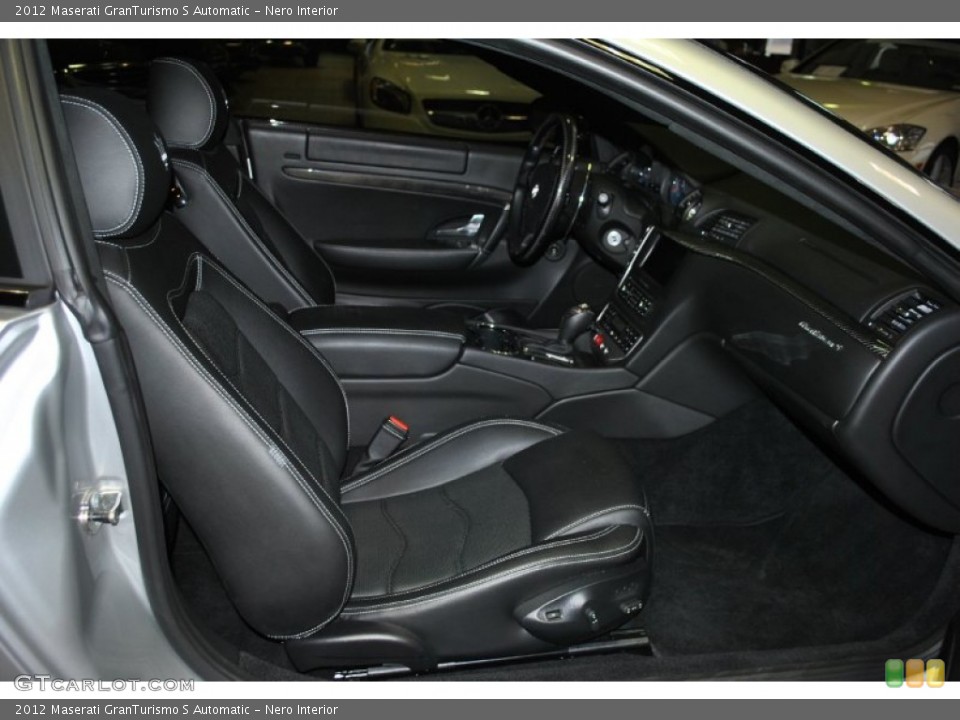 Nero Interior Front Seat for the 2012 Maserati GranTurismo S Automatic #90787983