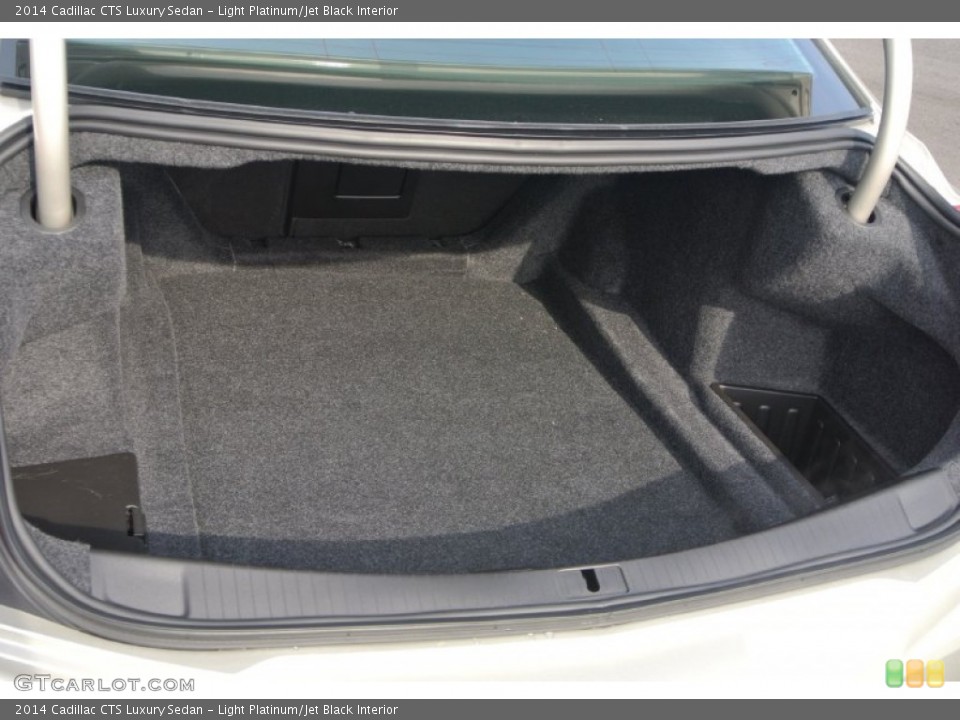 Light Platinum/Jet Black Interior Trunk for the 2014 Cadillac CTS Luxury Sedan #90789165