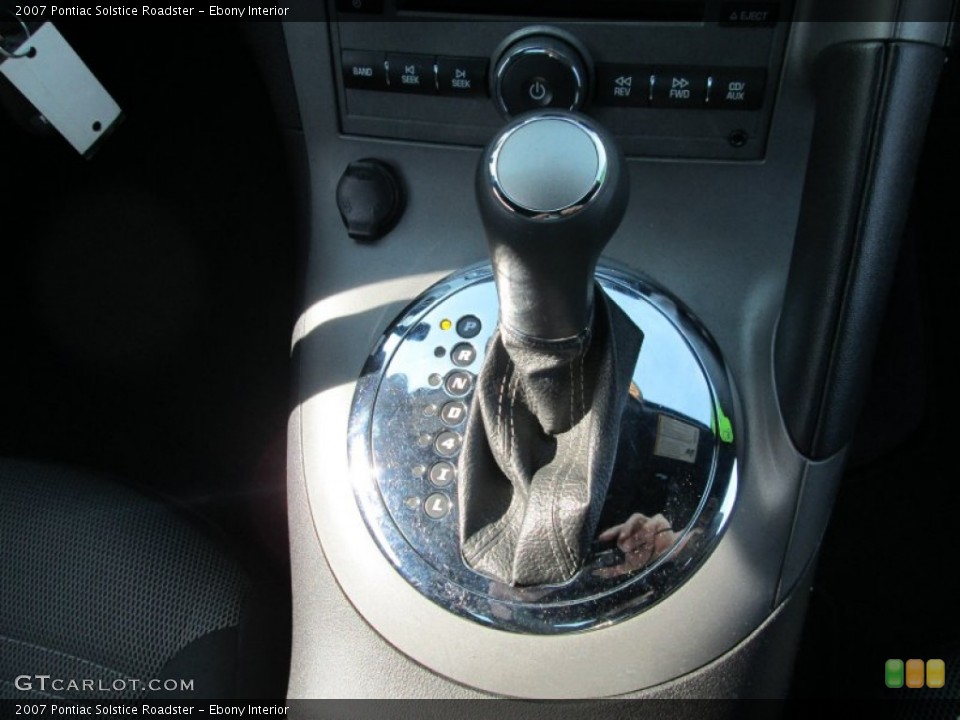 Ebony Interior Transmission for the 2007 Pontiac Solstice Roadster #90789447