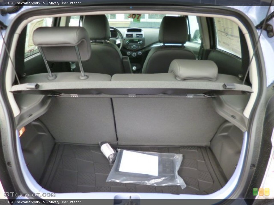 Silver/Silver Interior Trunk for the 2014 Chevrolet Spark LS #90792405
