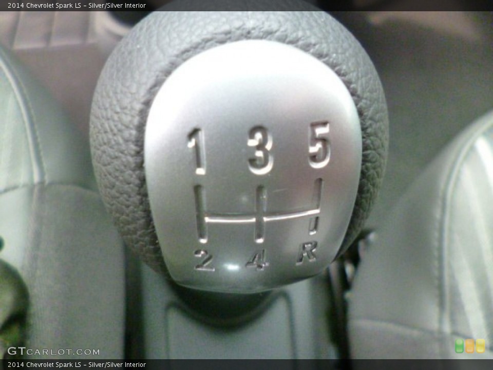 Silver/Silver Interior Transmission for the 2014 Chevrolet Spark LS #90792702