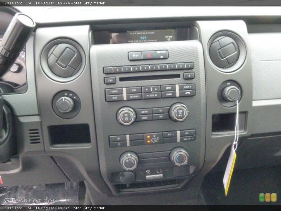 Steel Grey Interior Controls for the 2014 Ford F150 STX Regular Cab 4x4 #90792960