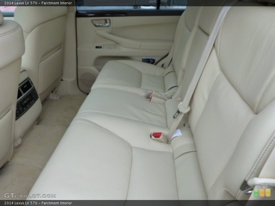 Parchment Interior Rear Seat for the 2014 Lexus LX 570 #90794784