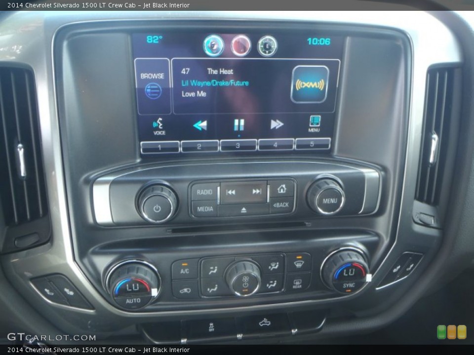 Jet Black Interior Controls for the 2014 Chevrolet Silverado 1500 LT Crew Cab #90796209