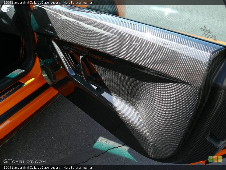 Nero Perseus Interior Photo for the 2008 Lamborghini Gallardo Superleggera #907964