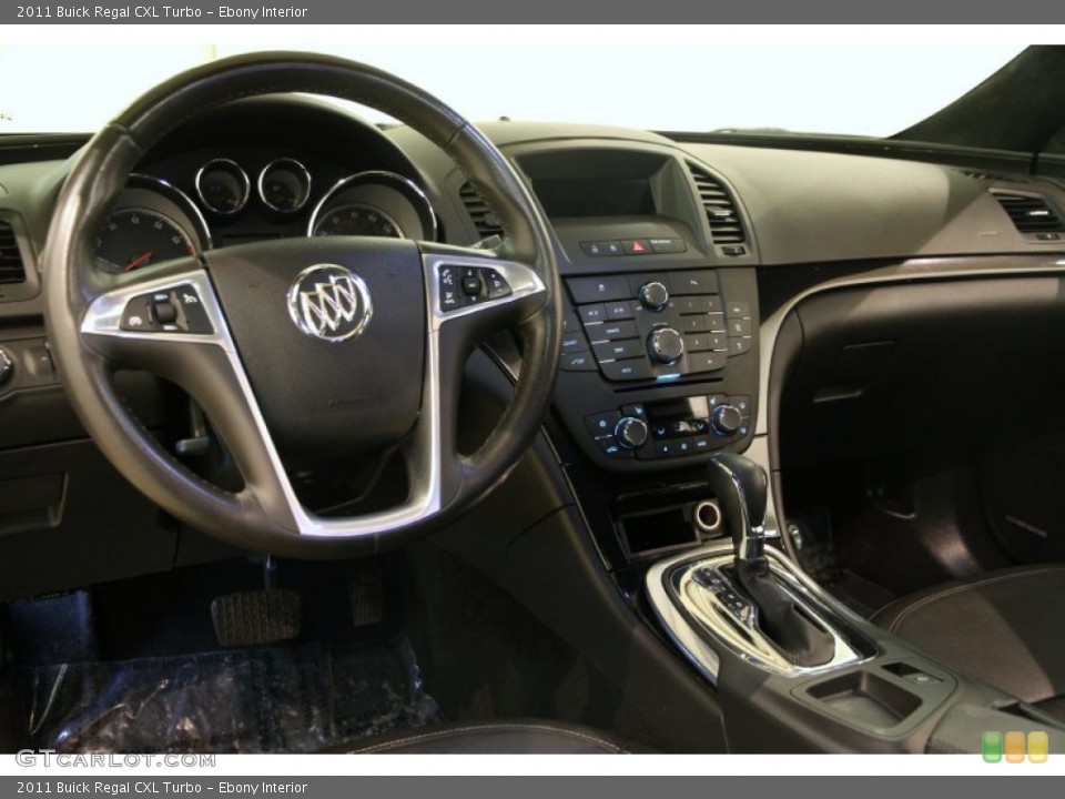 Ebony Interior Dashboard for the 2011 Buick Regal CXL Turbo #90797650