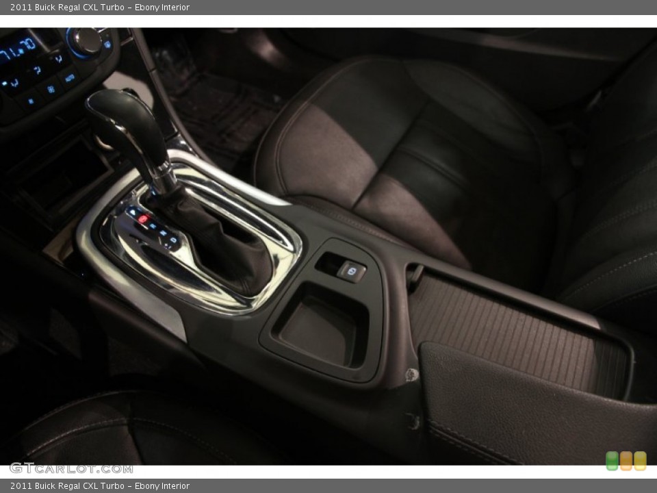 Ebony Interior Transmission for the 2011 Buick Regal CXL Turbo #90797721