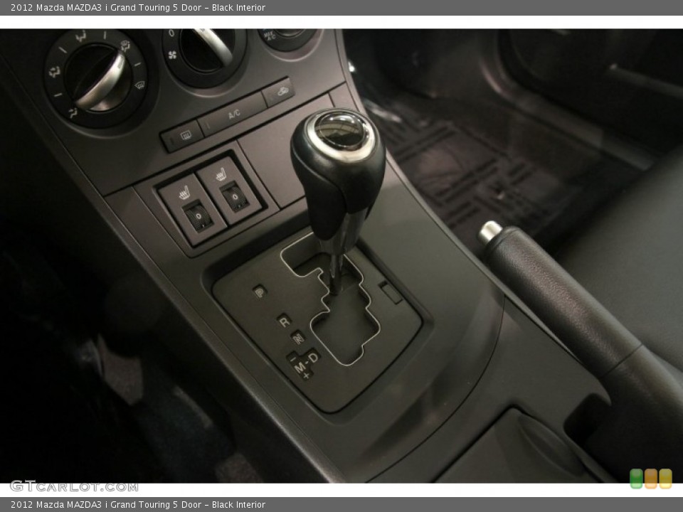 Black Interior Transmission for the 2012 Mazda MAZDA3 i Grand Touring 5 Door #90798168