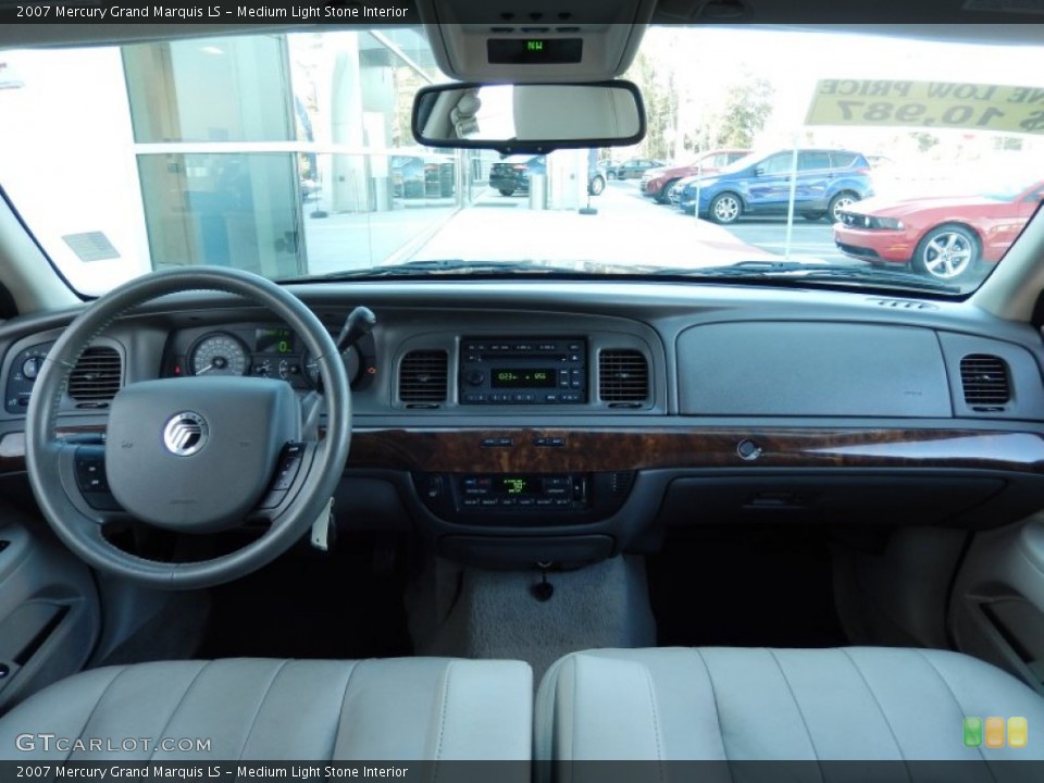 Medium Light Stone Interior Dashboard for the 2007 Mercury Grand Marquis LS #90798363