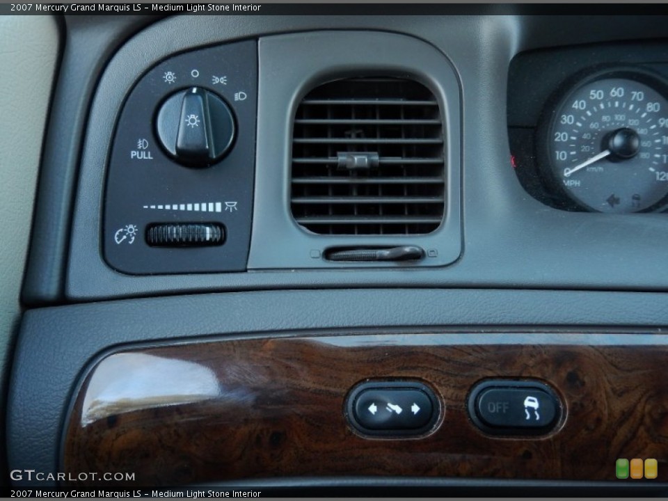 Medium Light Stone Interior Controls for the 2007 Mercury Grand Marquis LS #90798612