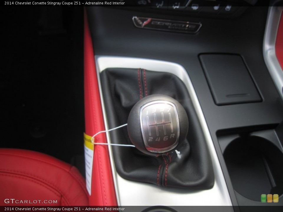 Adrenaline Red Interior Transmission for the 2014 Chevrolet Corvette Stingray Coupe Z51 #90798753