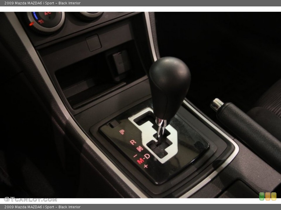Black Interior Transmission for the 2009 Mazda MAZDA6 i Sport #90799308