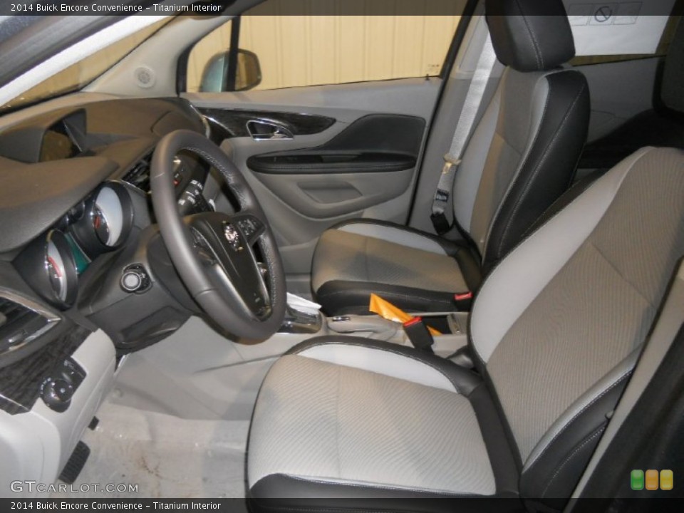 Titanium Interior Front Seat for the 2014 Buick Encore Convenience #90799746
