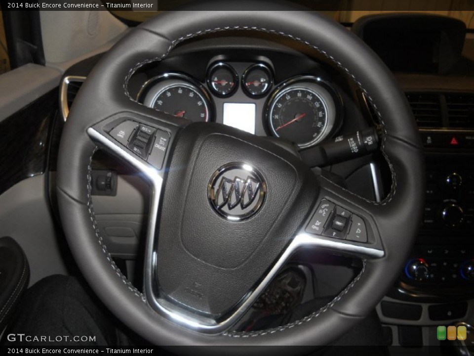 Titanium Interior Steering Wheel for the 2014 Buick Encore Convenience #90799767