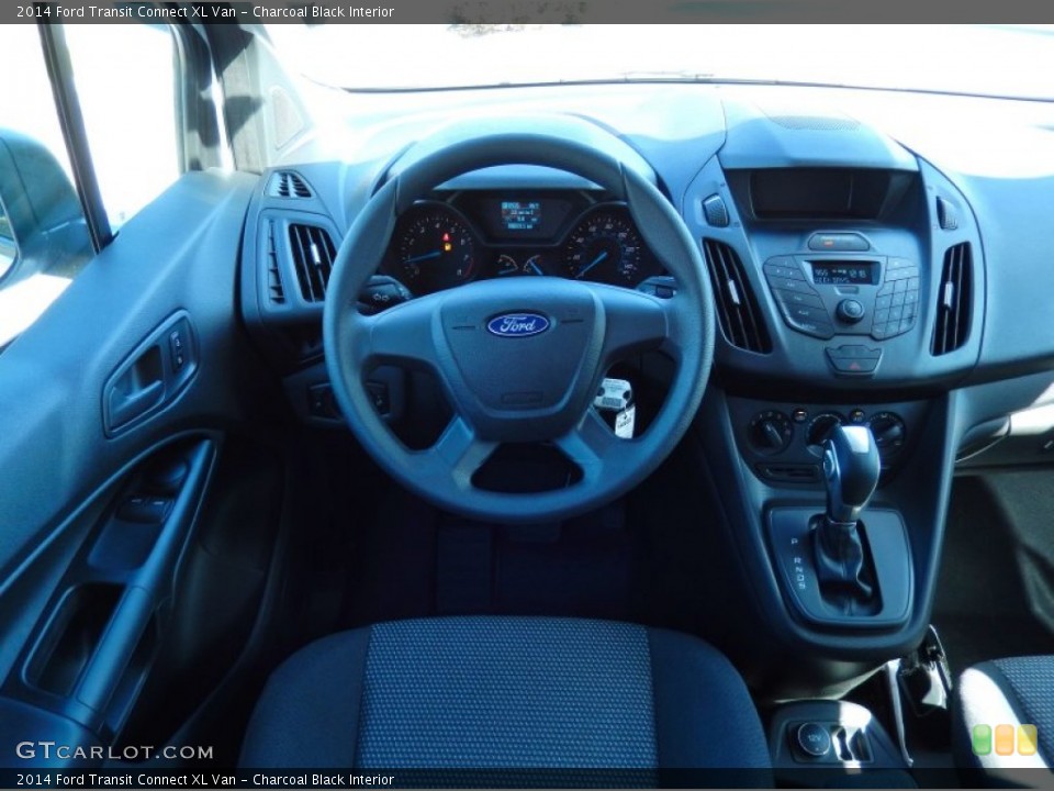 Charcoal Black Interior Dashboard for the 2014 Ford Transit Connect XL Van #90799836