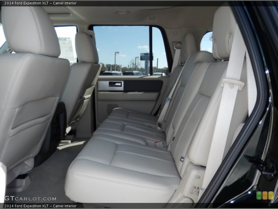 Camel Interior Rear Seat for the 2014 Ford Expedition XLT #90801972