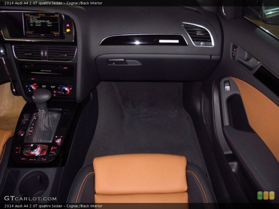 Cognac/Black Interior Dashboard for the 2014 Audi A4 2.0T quattro Sedan #90803295