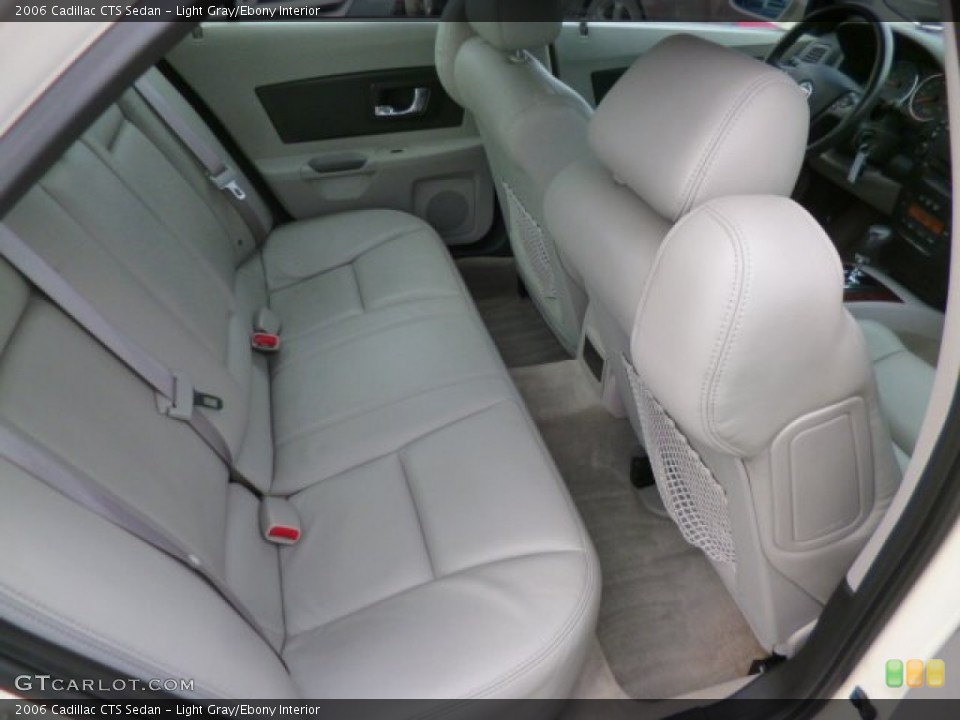 Light Gray/Ebony Interior Rear Seat for the 2006 Cadillac CTS Sedan #90804976