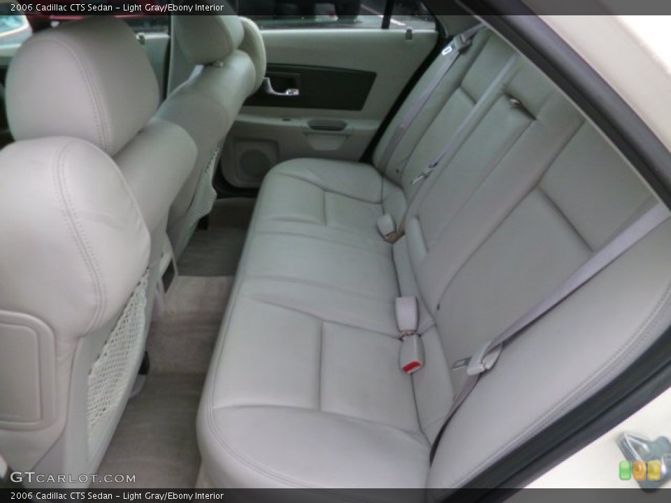 Light Gray/Ebony Interior Rear Seat for the 2006 Cadillac CTS Sedan #90804993