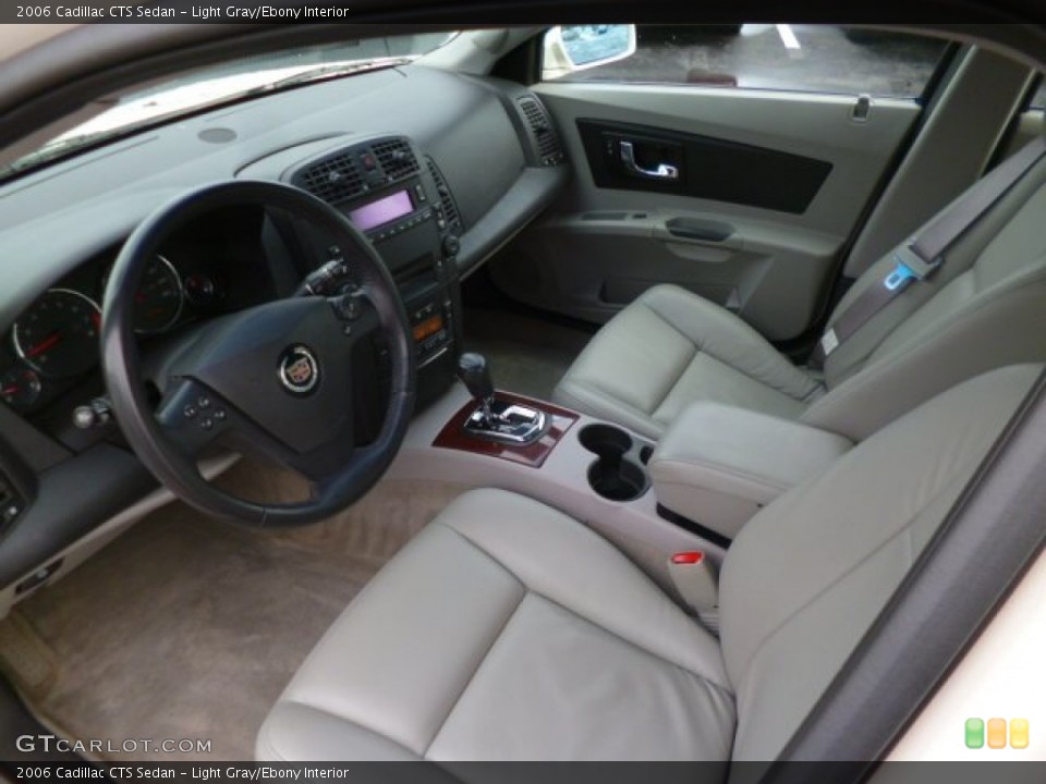 Light Gray/Ebony Interior Prime Interior for the 2006 Cadillac CTS Sedan #90805155