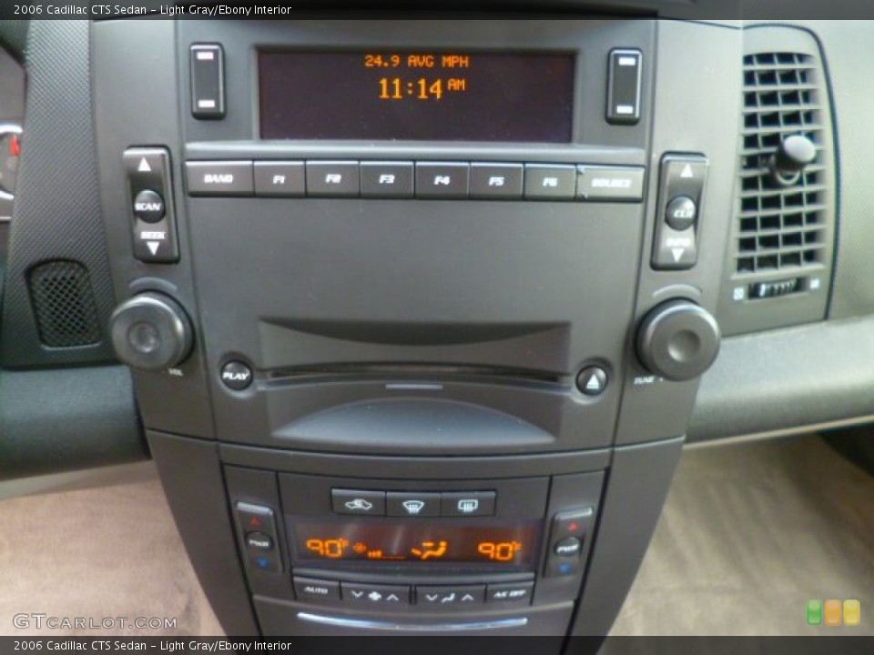 Light Gray/Ebony Interior Controls for the 2006 Cadillac CTS Sedan #90805211