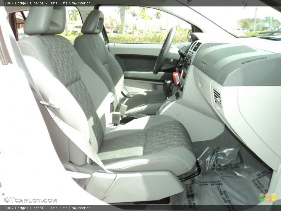 Pastel Slate Gray Interior Front Seat for the 2007 Dodge Caliber SE #90806397