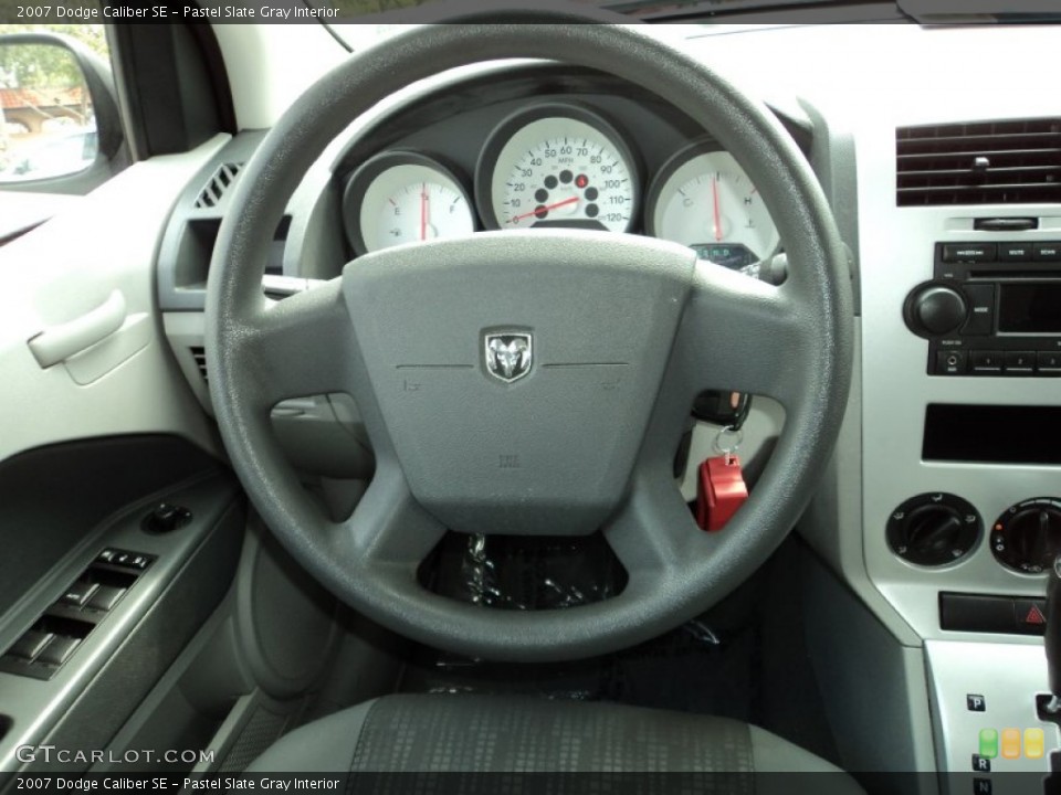 Pastel Slate Gray Interior Steering Wheel for the 2007 Dodge Caliber SE #90806472