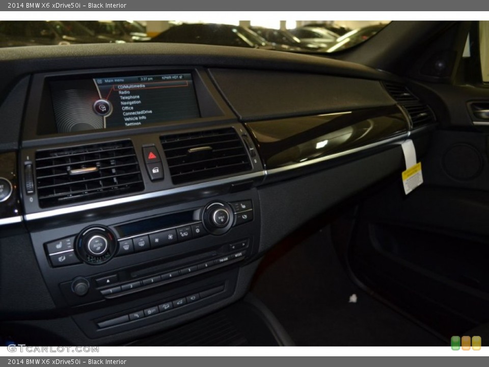 Black Interior Dashboard for the 2014 BMW X6 xDrive50i #90806485