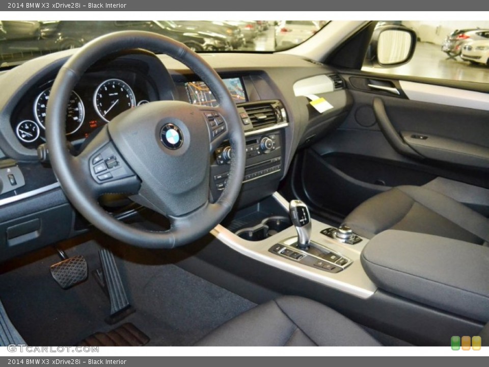 Black Interior Dashboard for the 2014 BMW X3 xDrive28i #90807681