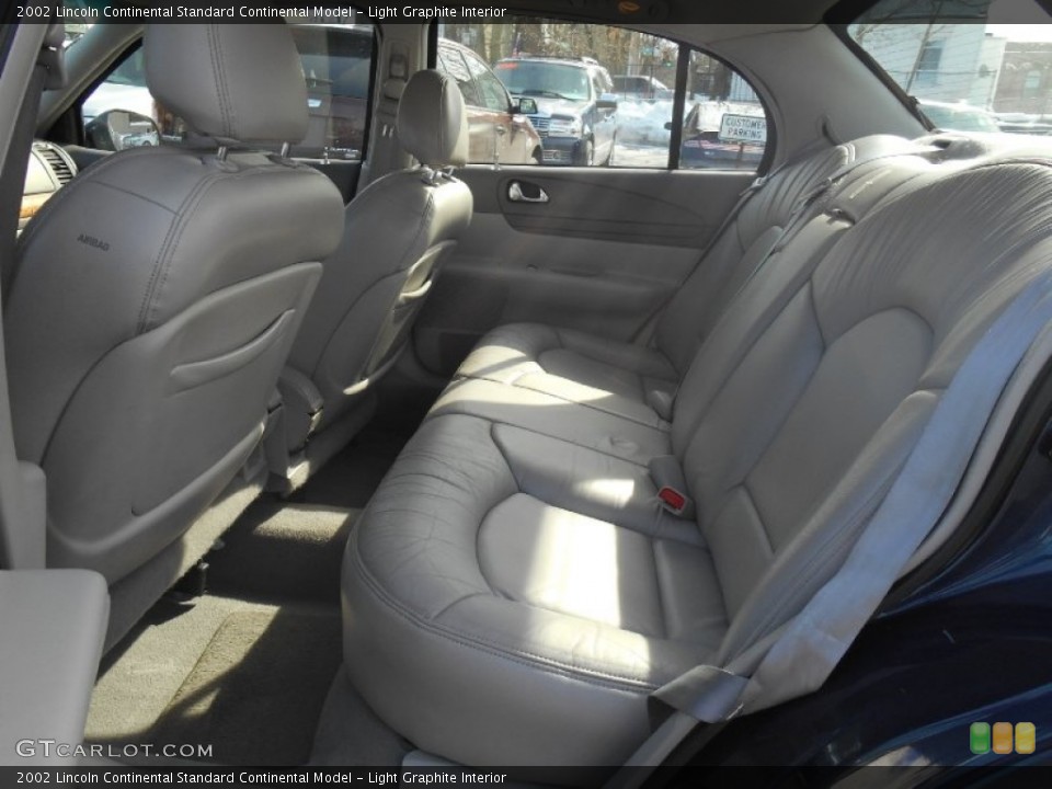 Light Graphite Interior Rear Seat for the 2002 Lincoln Continental  #90808659