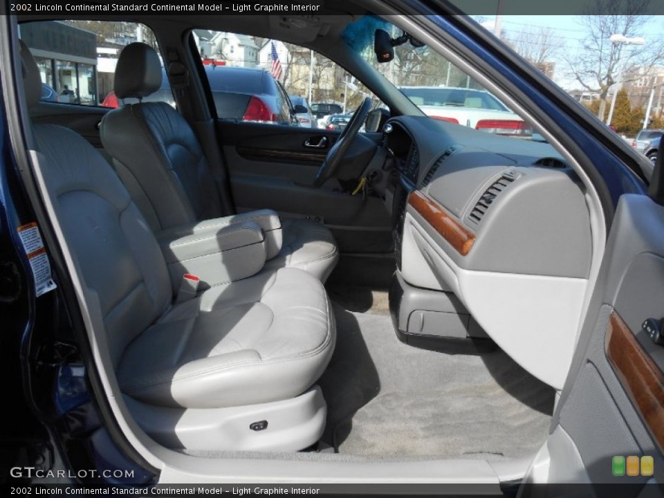 Light Graphite Interior Photo for the 2002 Lincoln Continental  #90808755