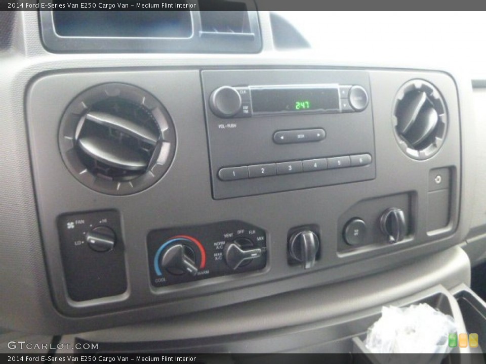 Medium Flint Interior Controls for the 2014 Ford E-Series Van E250 Cargo Van #90808827