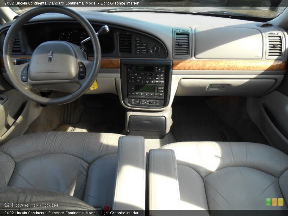 Light Graphite Interior Dashboard for the 2002 Lincoln Continental  #90808840