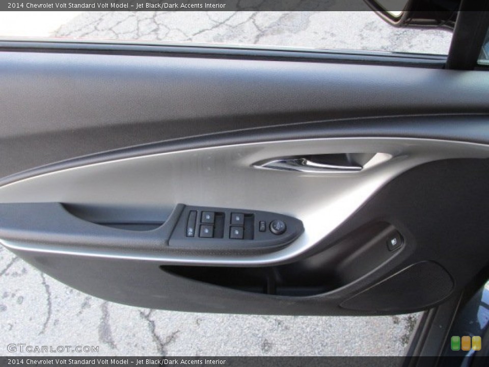 Jet Black/Dark Accents Interior Door Panel for the 2014 Chevrolet Volt  #90810726