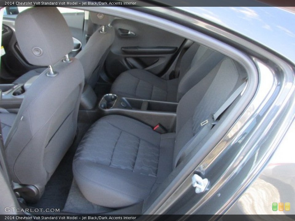 Jet Black/Dark Accents Interior Rear Seat for the 2014 Chevrolet Volt  #90810864