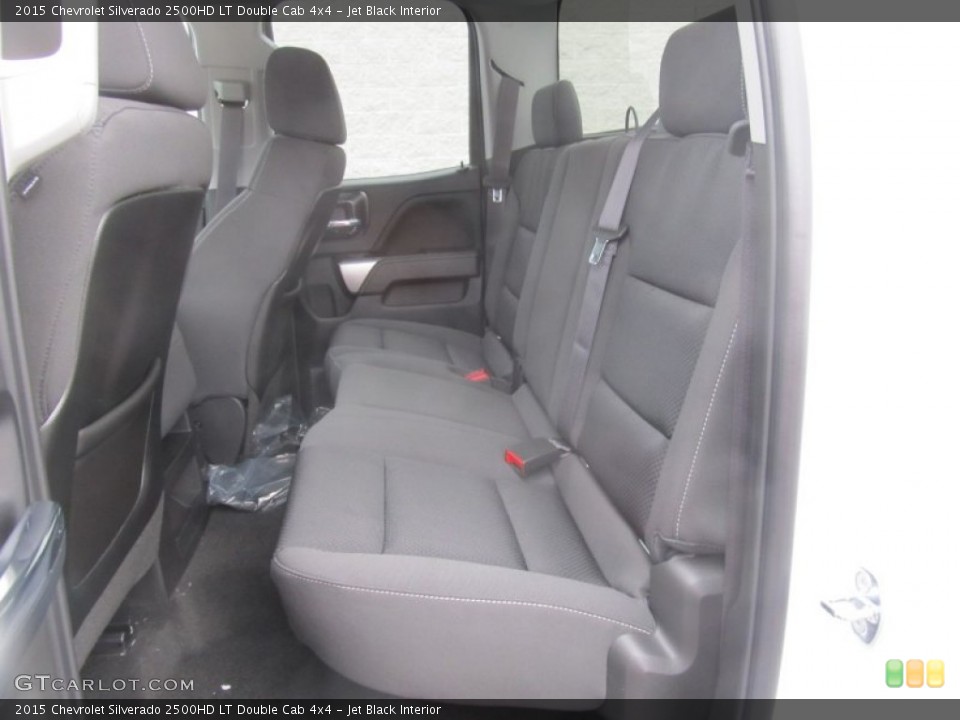 Jet Black Interior Rear Seat for the 2015 Chevrolet Silverado 2500HD LT Double Cab 4x4 #90811974