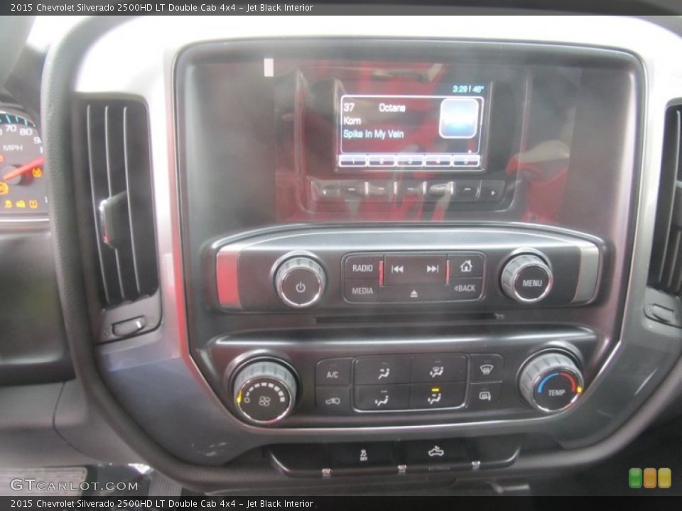 Jet Black Interior Controls for the 2015 Chevrolet Silverado 2500HD LT Double Cab 4x4 #90812016