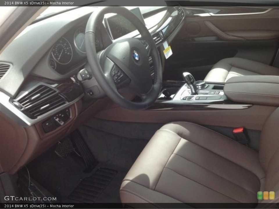 Mocha Interior Photo for the 2014 BMW X5 sDrive35i #90812916